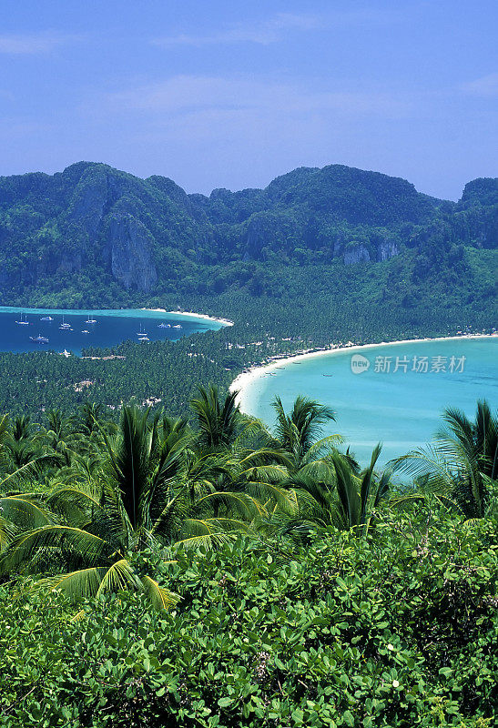 Koh phi don岛甲米泰国海滩